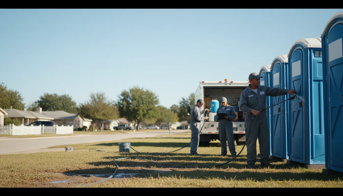 Long-Term Portable Toilet Rental in Florence, AL near me